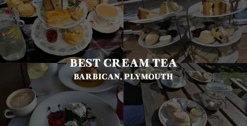 the perfect cream tea spot in Barbican
