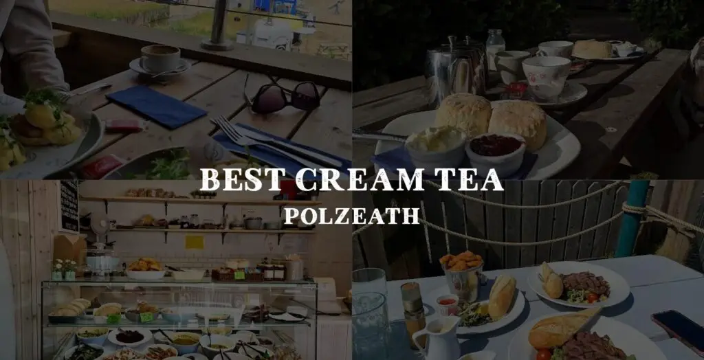 Choosing the perfect cream tea in Polzeath