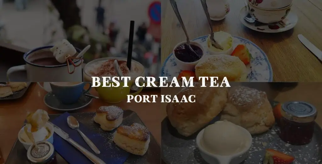 Choosing the perfect spot for cream tea in Port Isaac