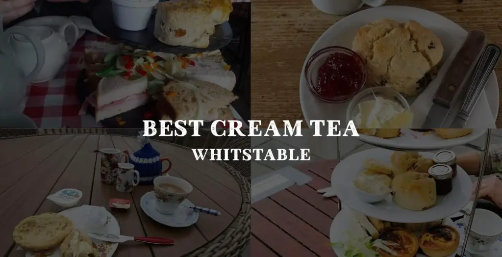 Choosing the perfect spot for cream tea in Whitstable