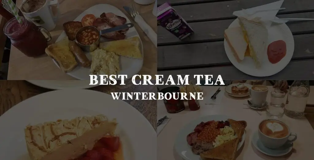 the perfect Cream Tea spot in Winterbourne