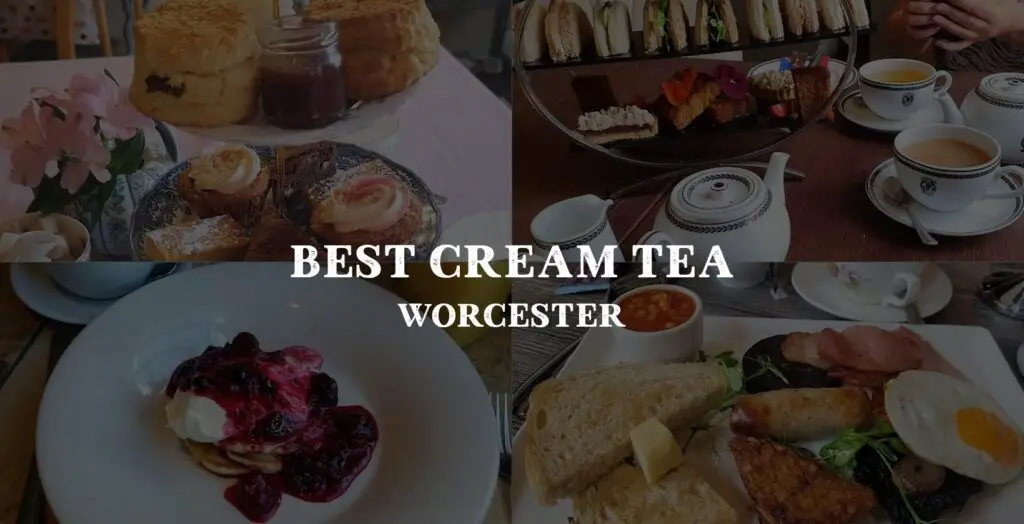 the perfect cream tea spot in Worcester